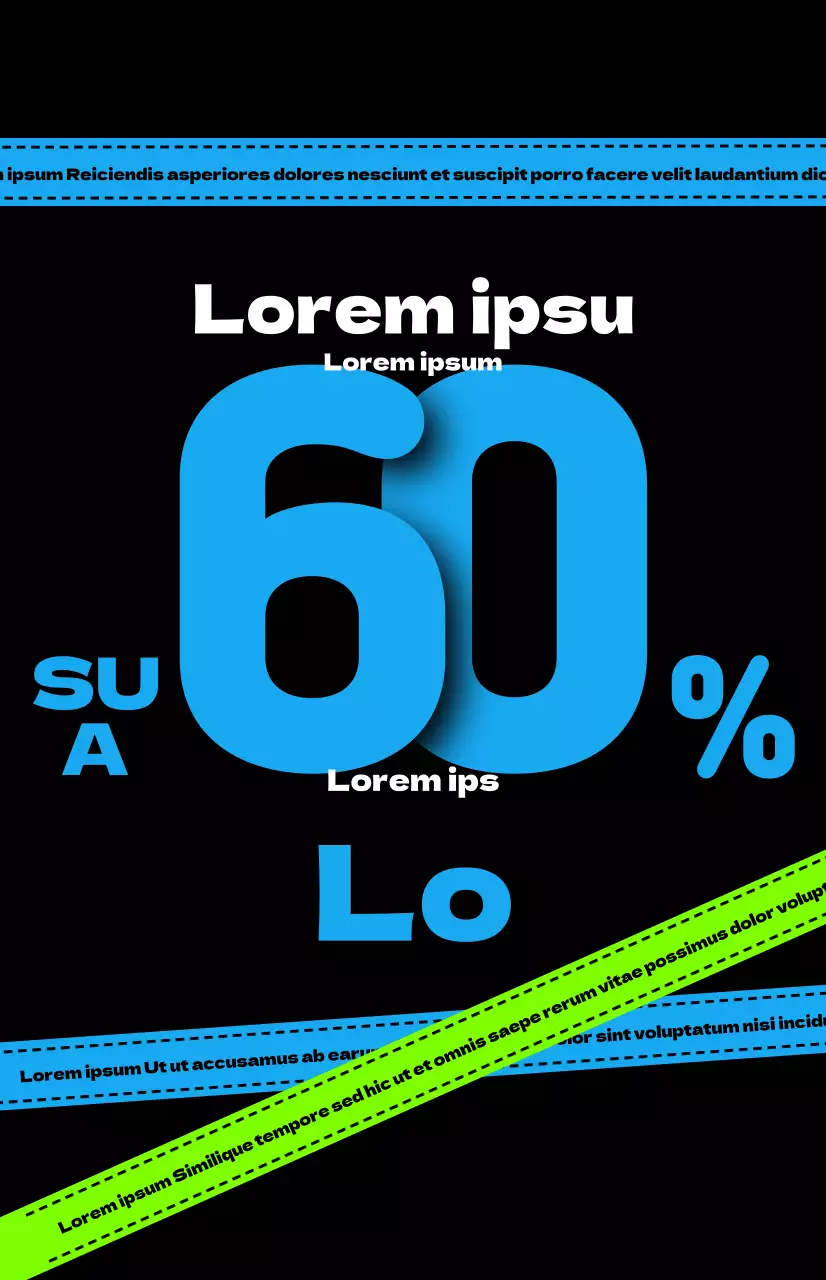 Guida alle vendite alla moda con sfondo nero