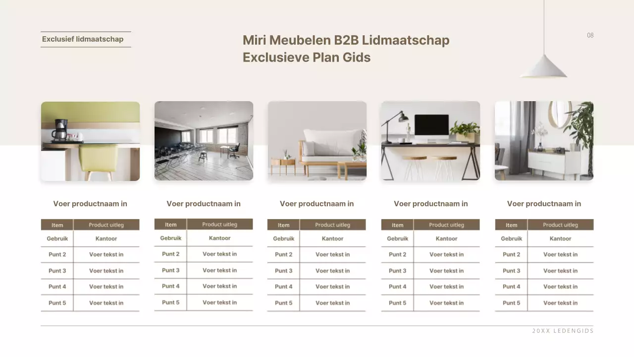 Braunton's Corporate Furniture Affiliate Service Voorstel Presentatie