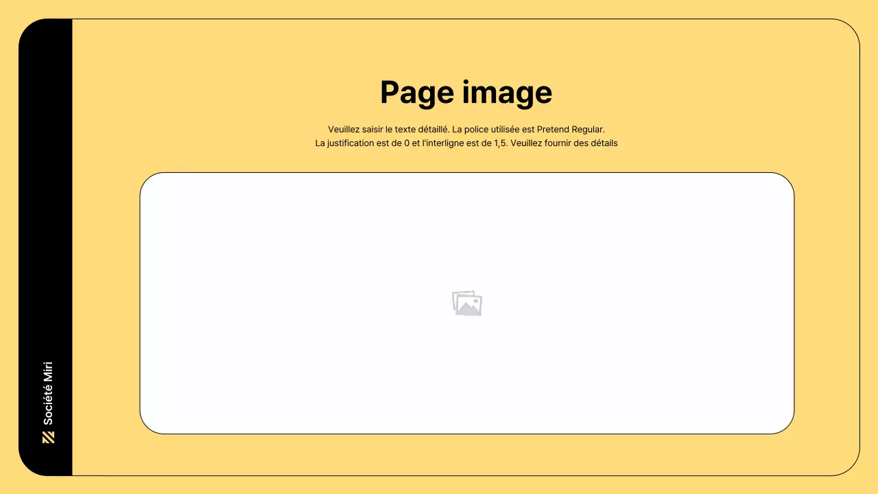 Illustration d'entreprise avec des lignes simples et la couleur jaune