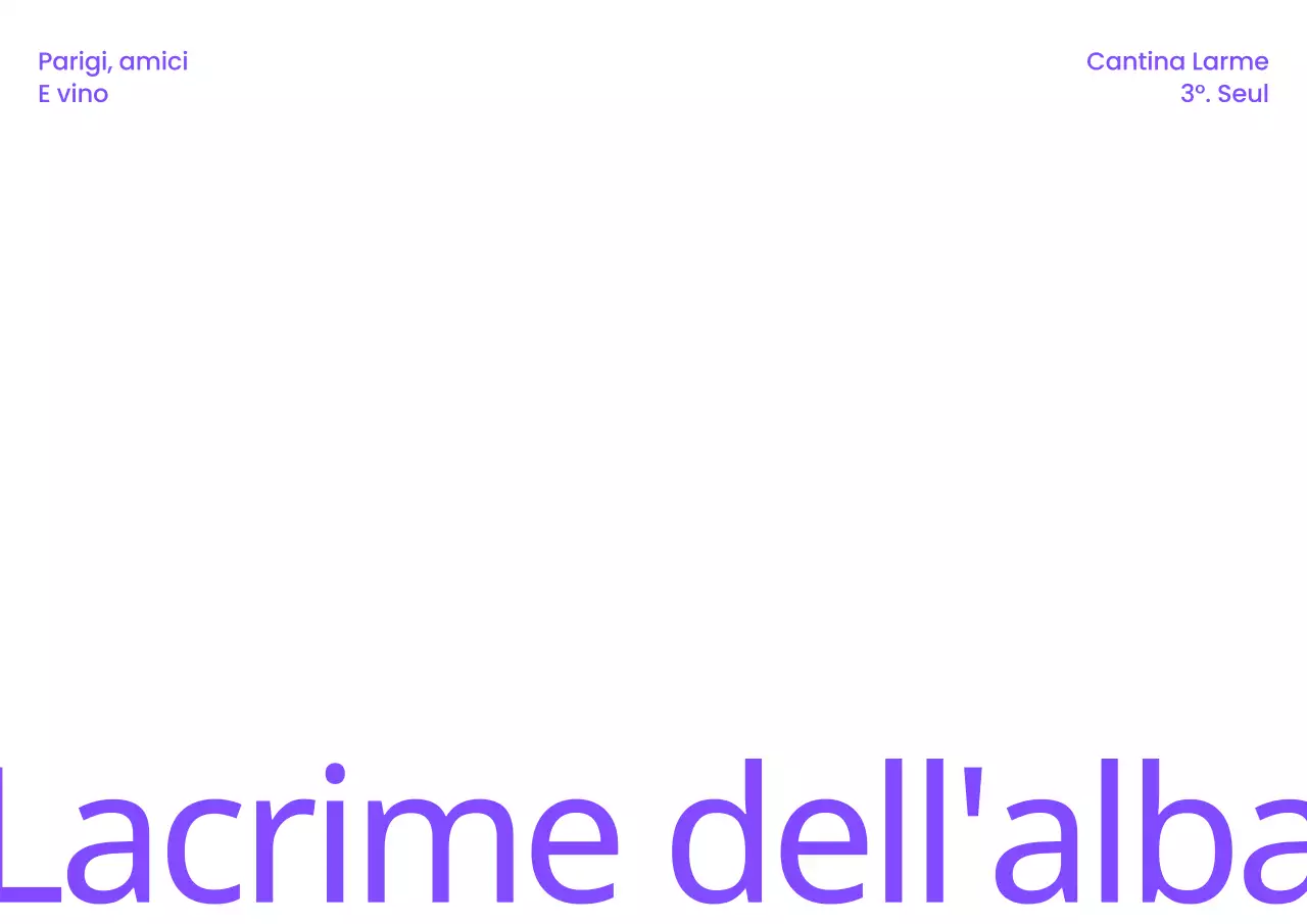Progettate un'elegante carta da lettere per promuovere il vostro marchio in una tonalità blu-viola.