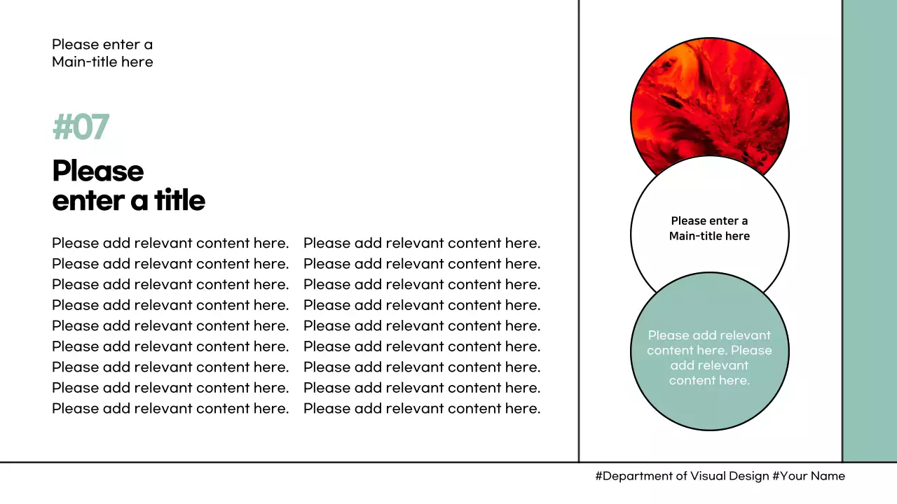 Mint Minimalist Design Course Presentation