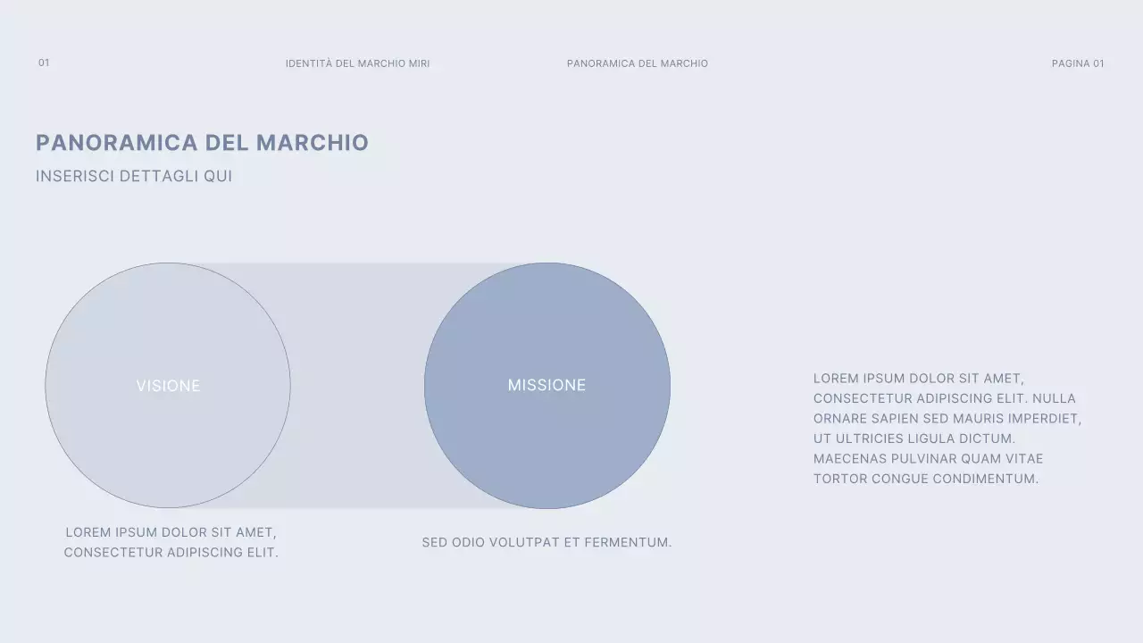 grigio scuro blu chiaro gridconcept semplice linea guida del marchio