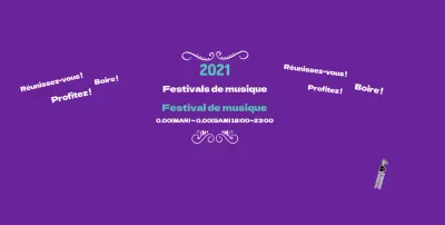 Festival de musique pourpre