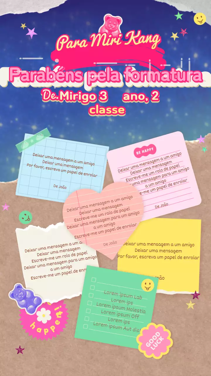 Papel de enrolar Daku rosa-marinho Celebração de formatura