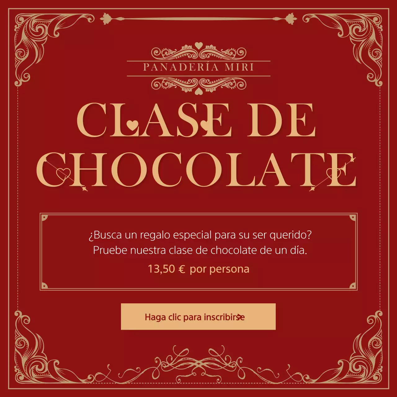 Frame Concept Clase de un día para San Valentín