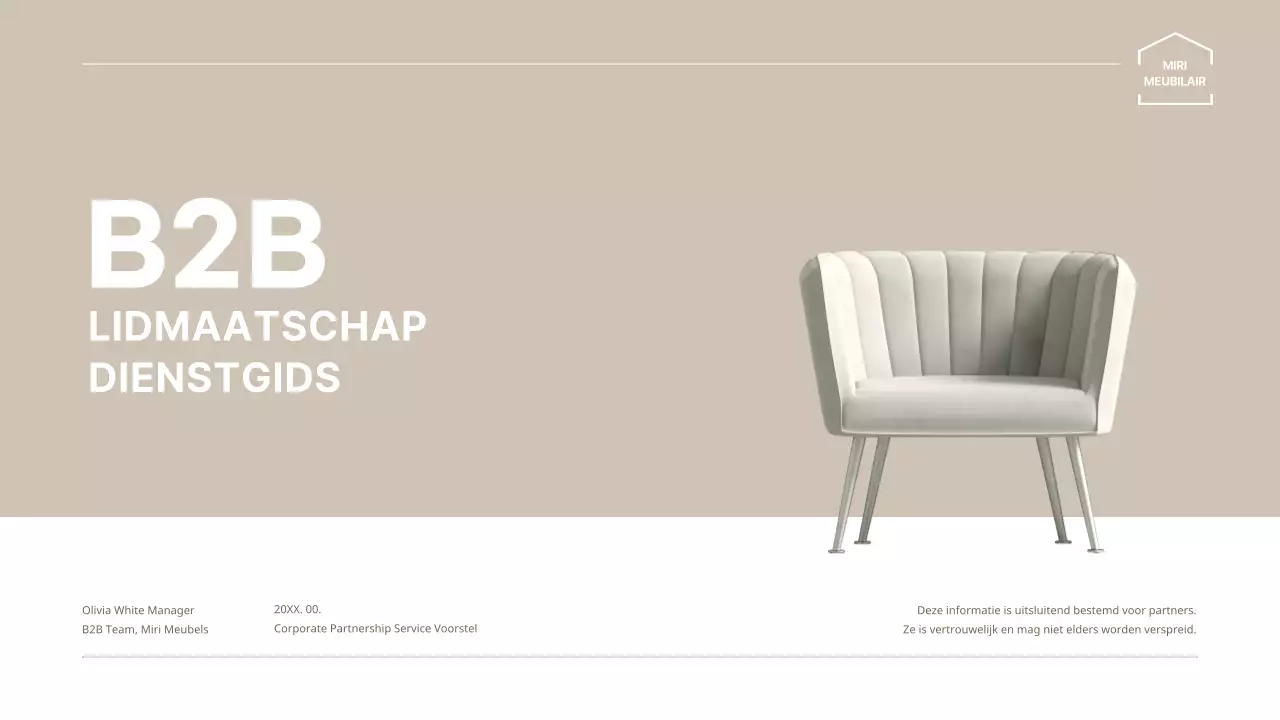 Braunton's Corporate Furniture Affiliate Service Voorstel Presentatie