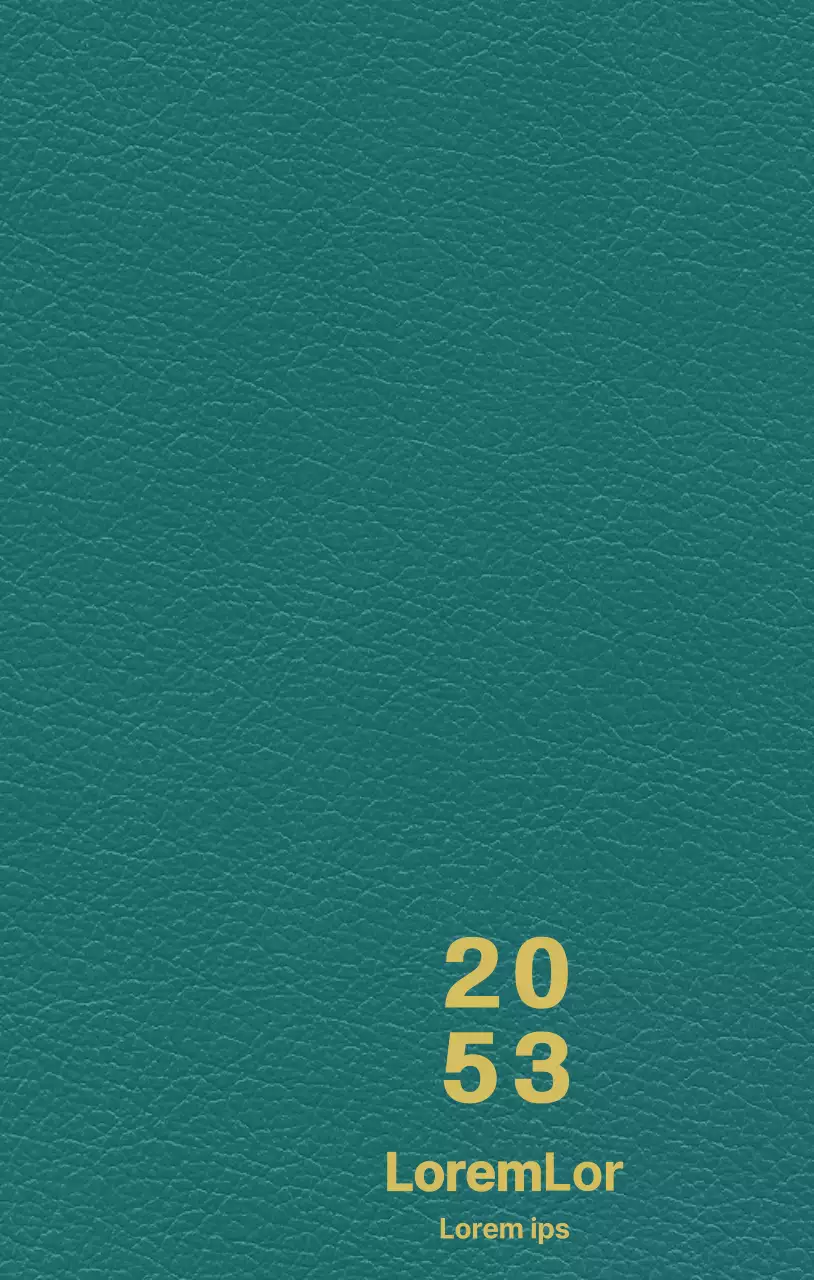 Capa de agenda industrial
