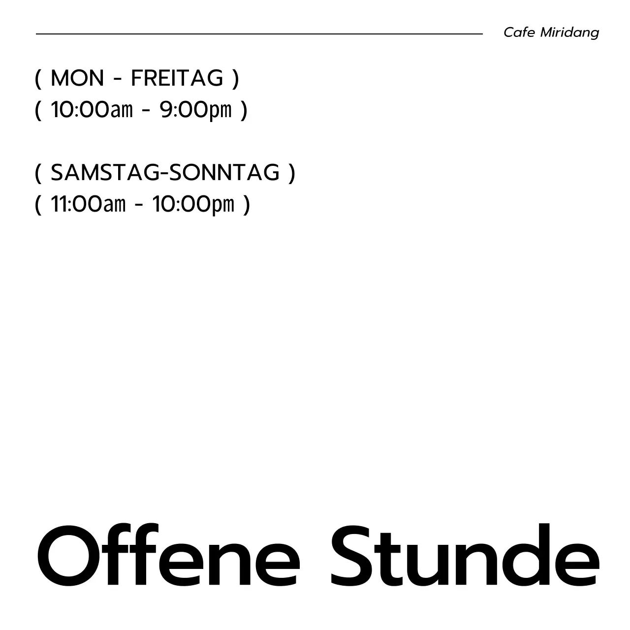Schwarz und weiß minimalistische Café Bundle Pack