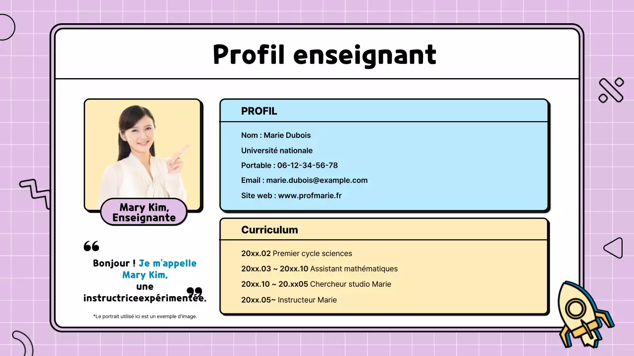 Illustration scientifique mignonne et colorée proposition de plan de cours