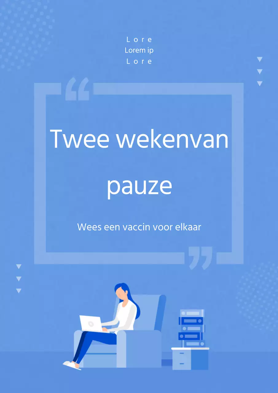 Aankondigingen in verschillende situaties met illustraties van het dagelijks leven van mensen in rustige kleuren