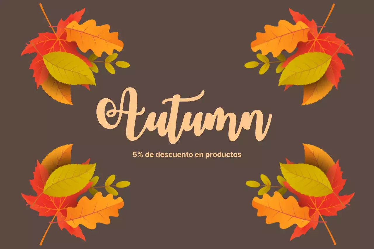 5% de descuento en productos