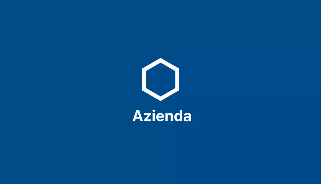 Illustrazione blu business pulito