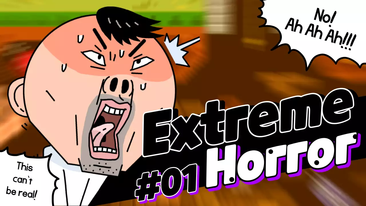 Anúncio de suspense em quadrinhos pretos no YouTube Miniatura