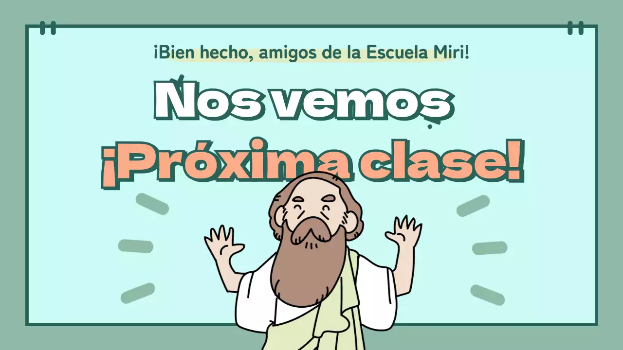 Presentaciones en clase en colores pastel con personajes