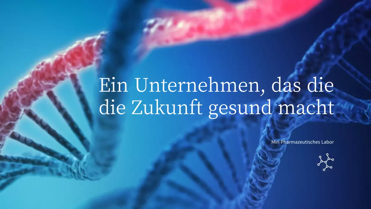 Blaues und braunes Labor-Geschäftsthema (Präsentation)