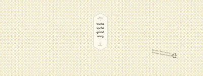 Café à carreaux jaunes