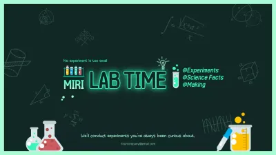 Green Modern Science Promotion YouTube Thumbnail