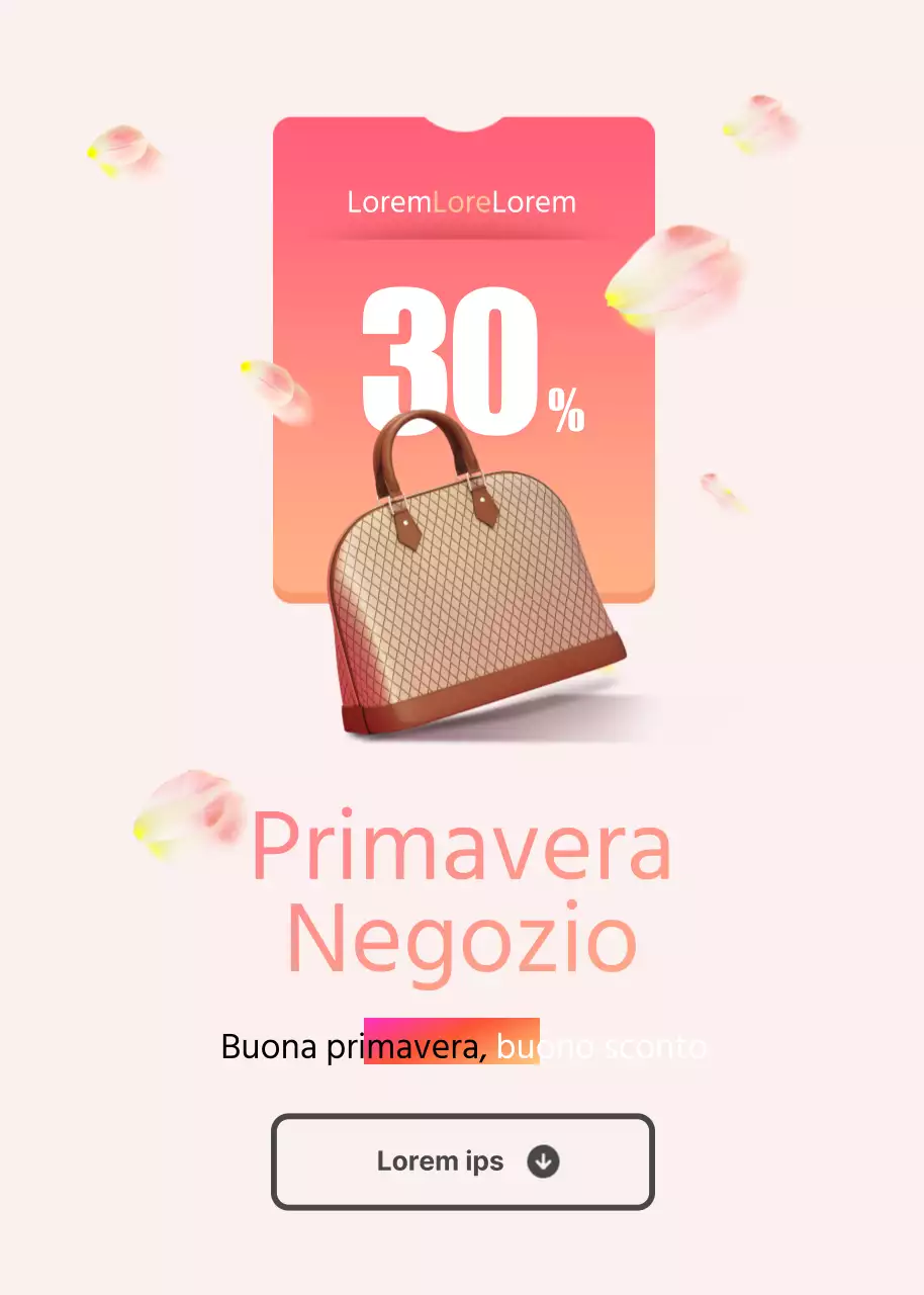 Negozio per la primavera