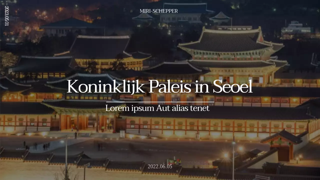 YouTube-miniaturen van de beste plekken om het keizerlijk paleis 's nachts te zien