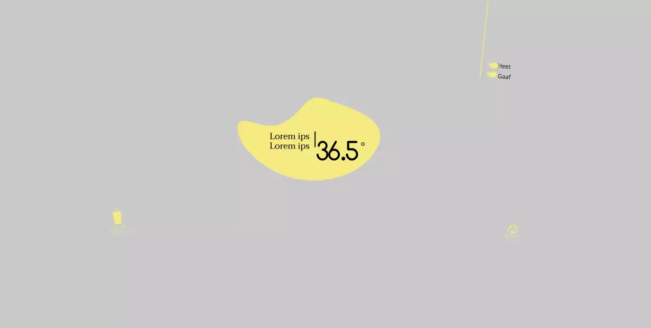 Grijs icoon bakkerij café