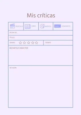 Cartel con diseño de sentimiento sencillo en morado