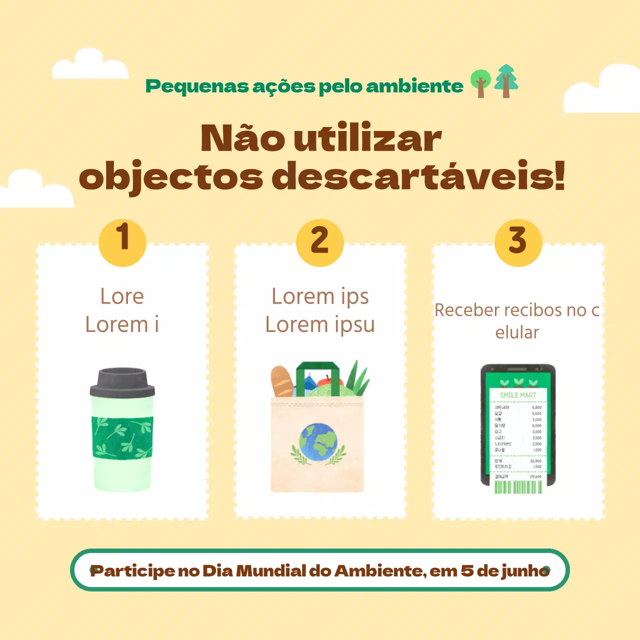 Um guia para a bonita campanha verde e castanha Reduza os seus resíduos para o Dia da Terra