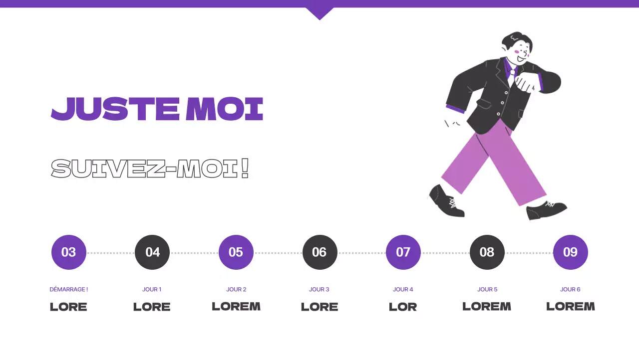 Comment faire sortir votre lettre de motivation du lot avec des illustrations en noir et violet