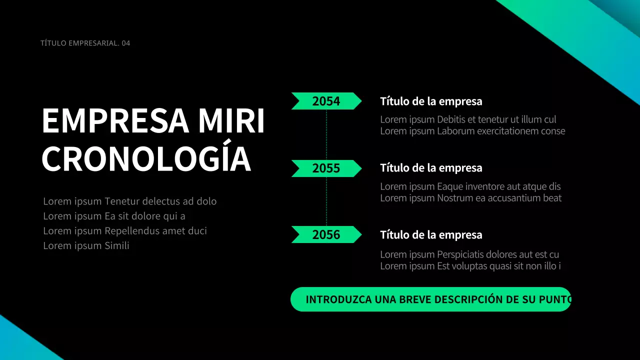 Negocios en negro y degradados