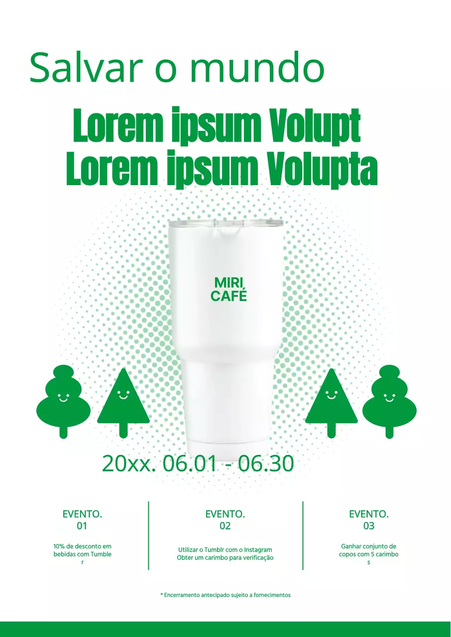 Evento Tumblr verde no Dia Mundial do Ambiente