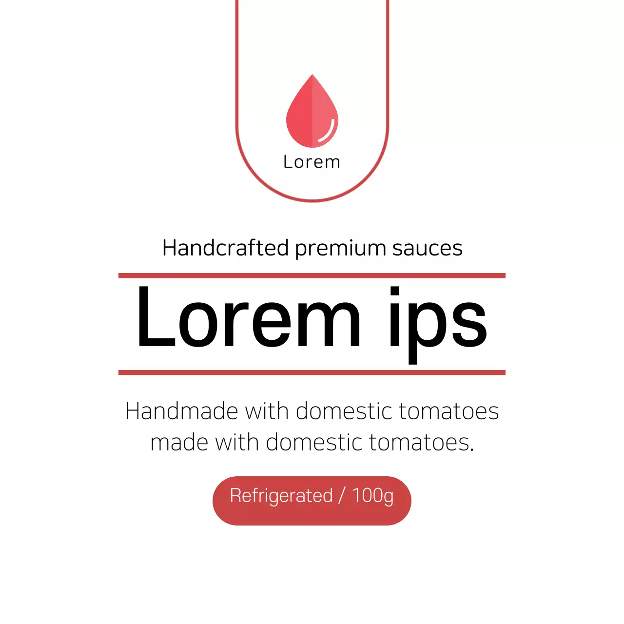 Ketchup de tomate vermelho Molho caseiro