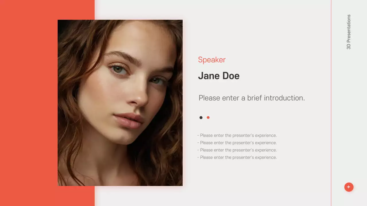 Orange Modern Document Presentation