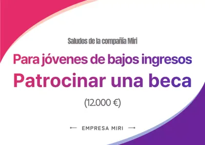 Panel de patrocinio de becas Purple