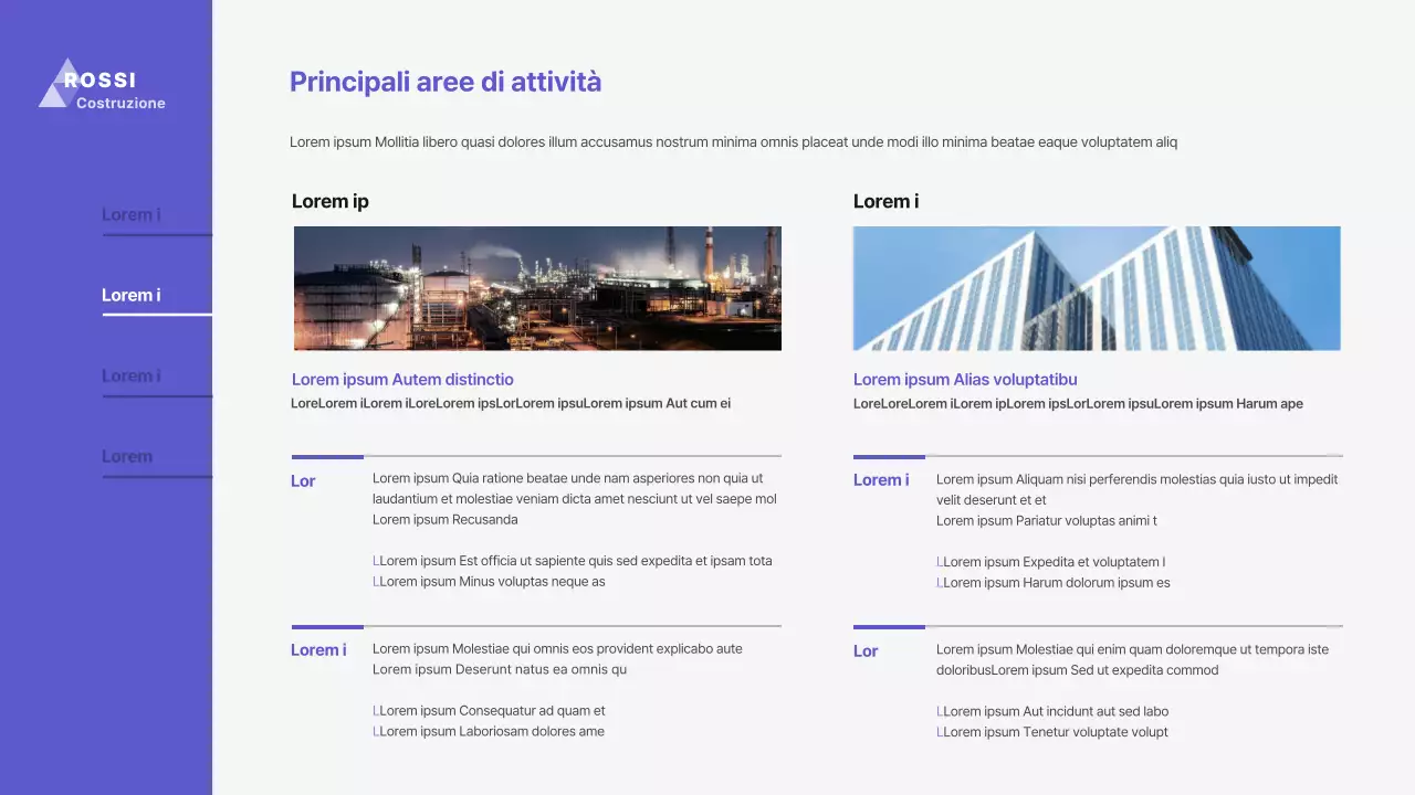 Presentazione del business pitch di NavyTone