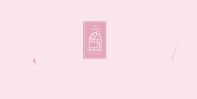 roze schone lijnen icoon bakkerij cafe