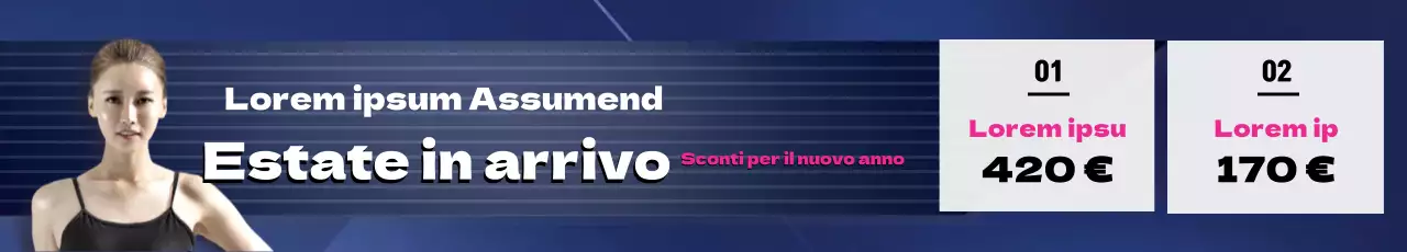 Evidenziate le foto blu per promuovere il fitness pulito