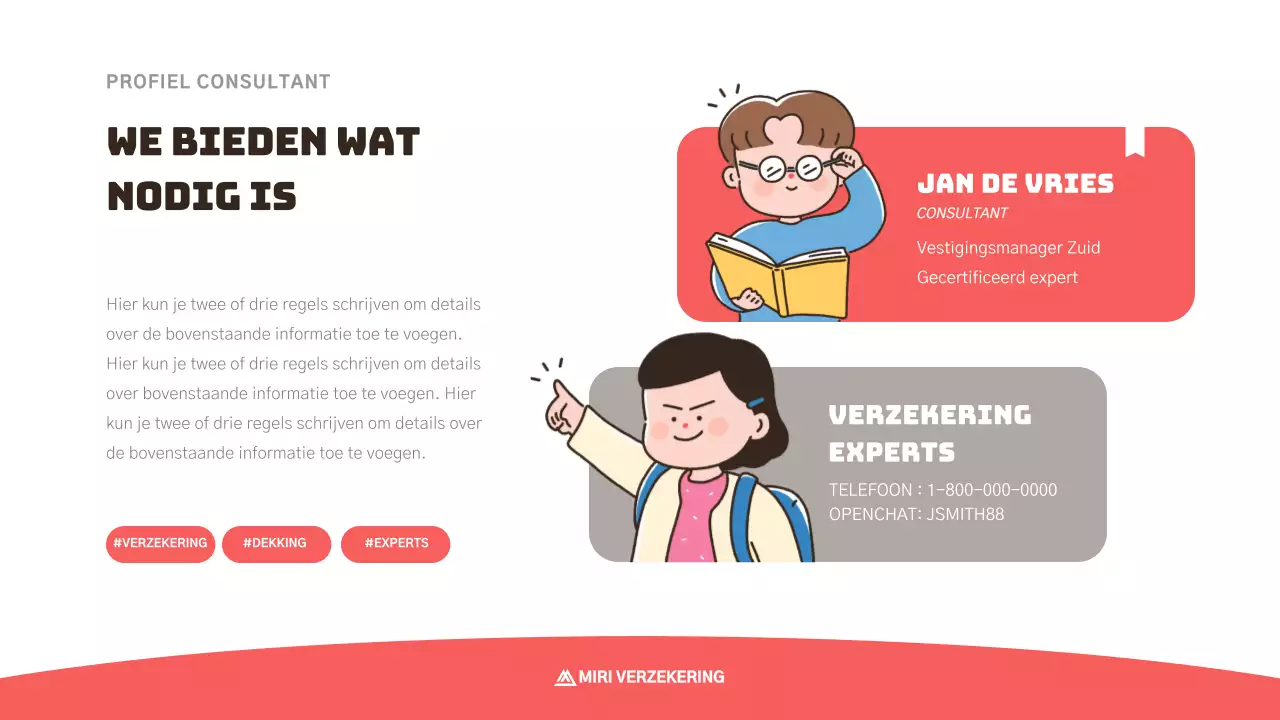 Schattig voorstel voor kinderverzekering in roze