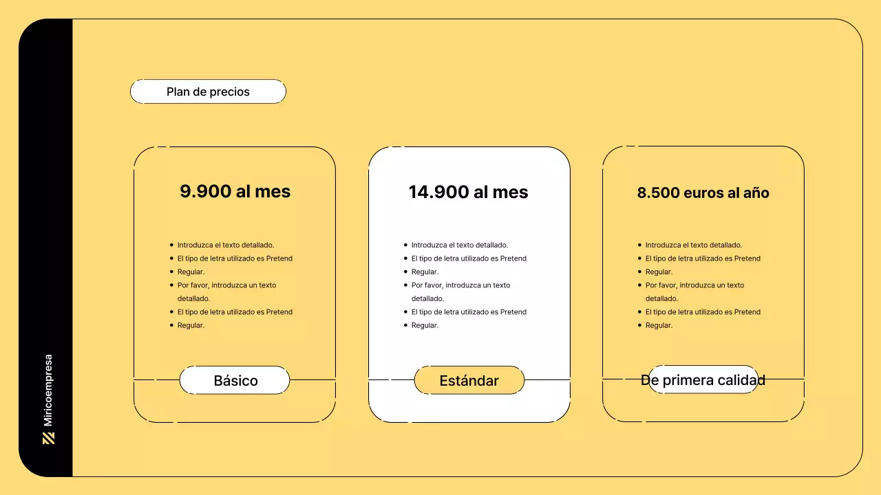 Ilustración empresarial de líneas sencillas y color amarillo
