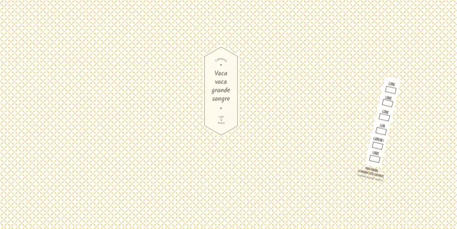 Café amarillo a cuadros