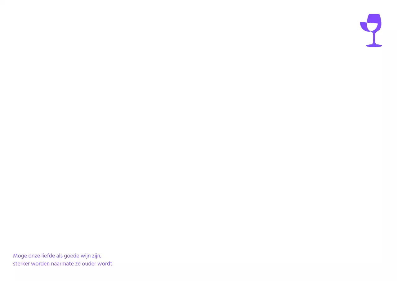 Ontwerp elegant briefpapier om je merk te promoten in een blauwpaarse tint