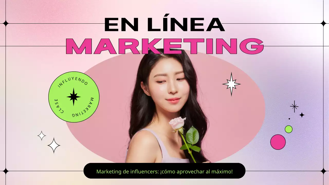 Una lección kitsch de marketing de influencers en rosa y chartreuse