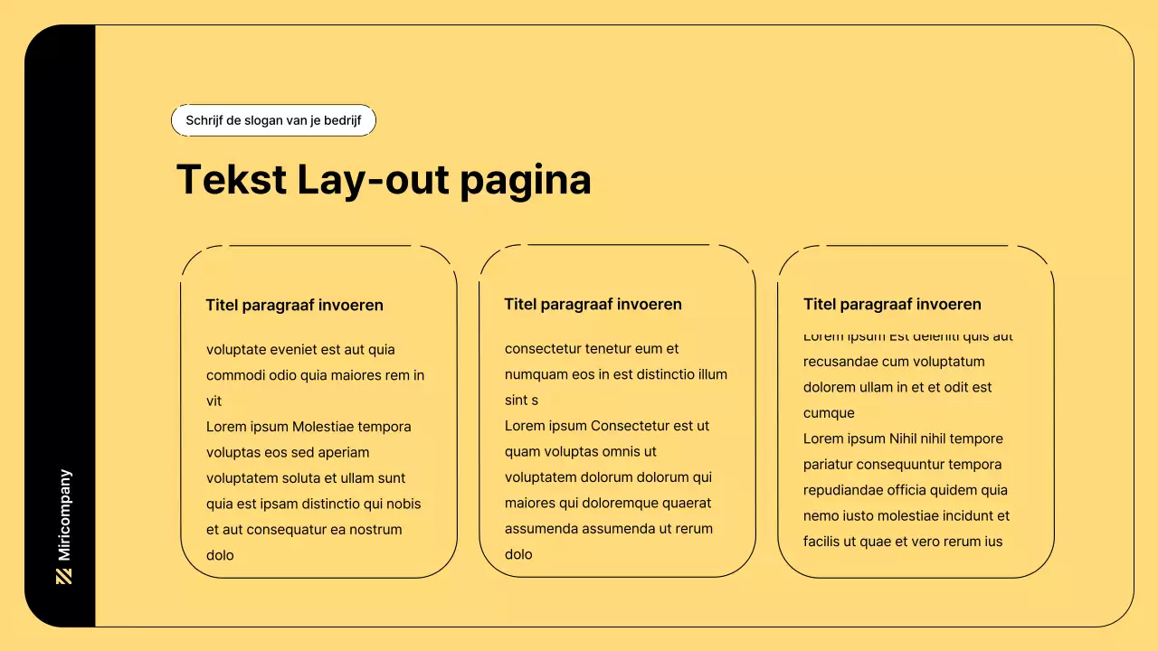 Zakelijke illustratie met eenvoudige lijnen en gele kleur