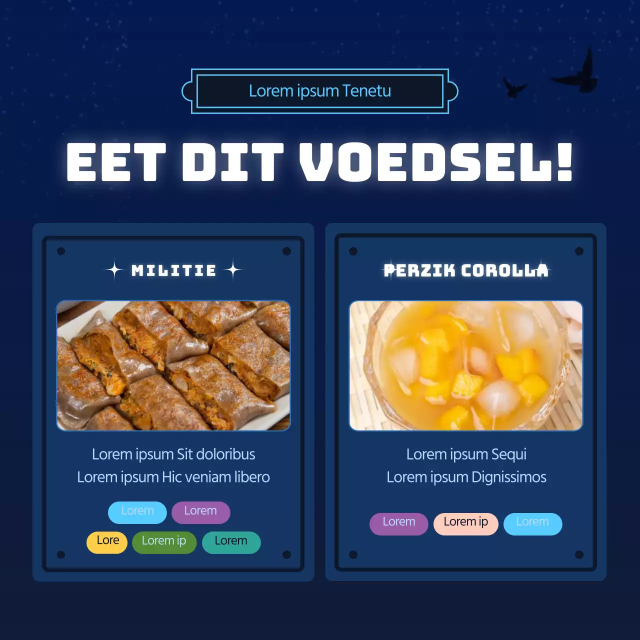 Een marineblauw en lichtblauw sterrenhemelconcept voor 7 juli