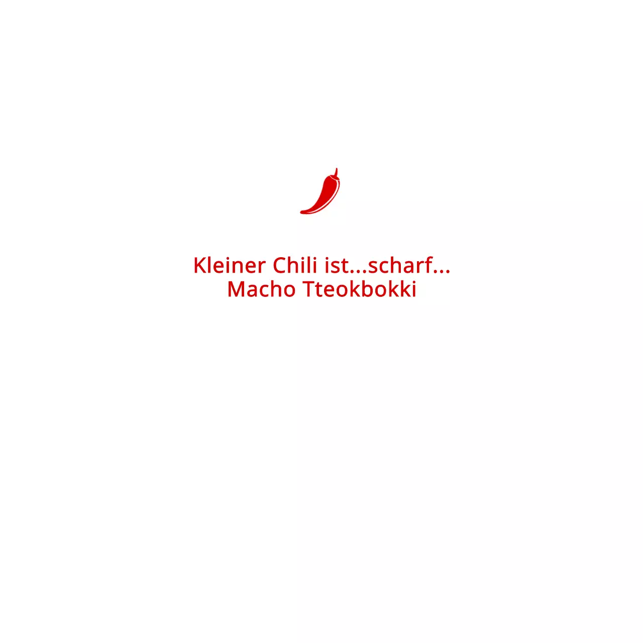 Macho Tteokbokki-Servietten