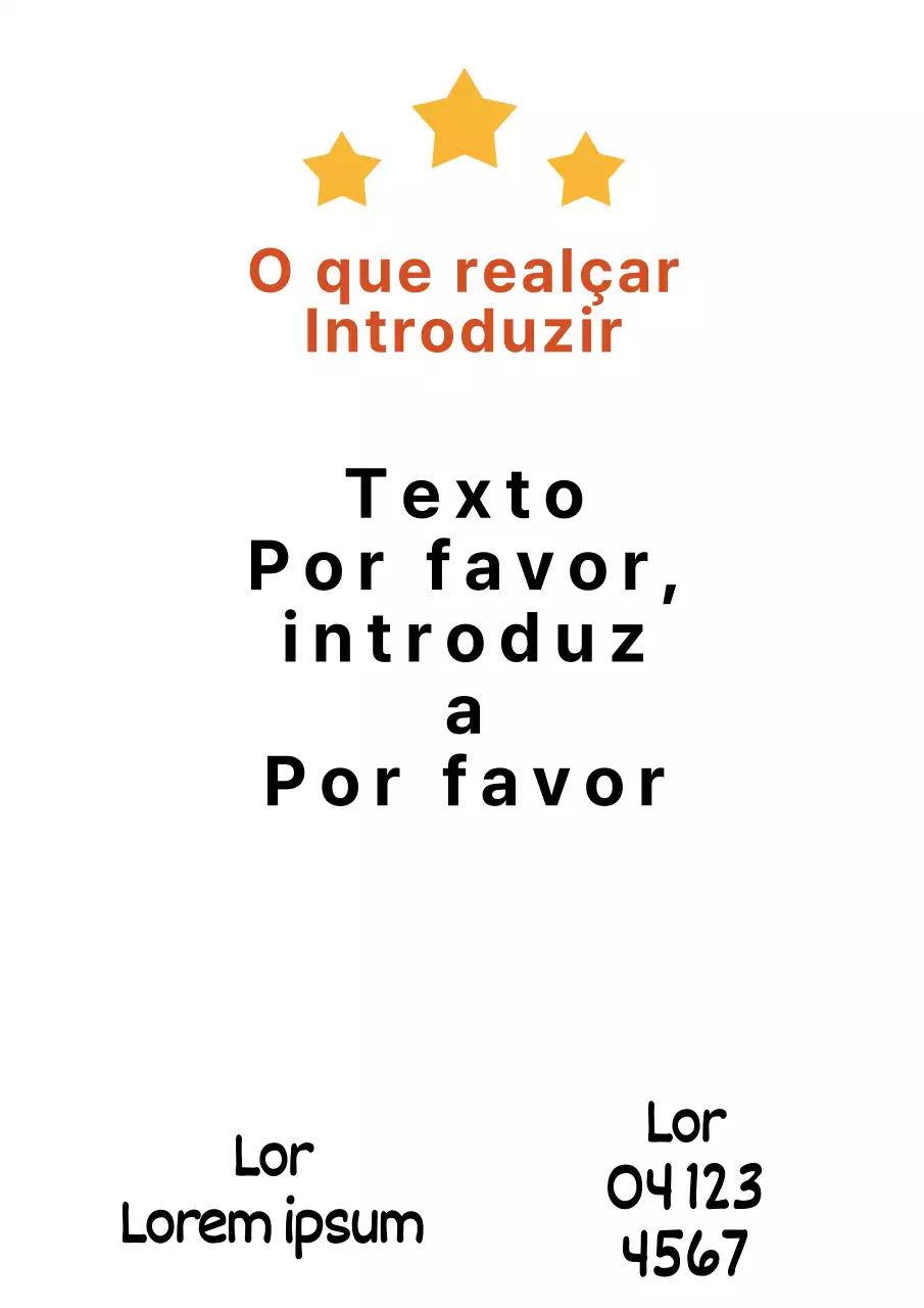 Cartaz de design branco, simples e rico em conteúdo