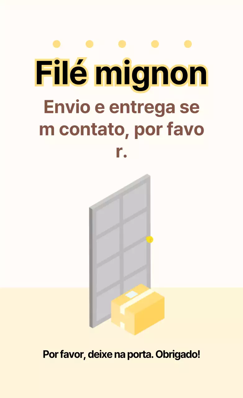 Autocolante simples para tranquilizar