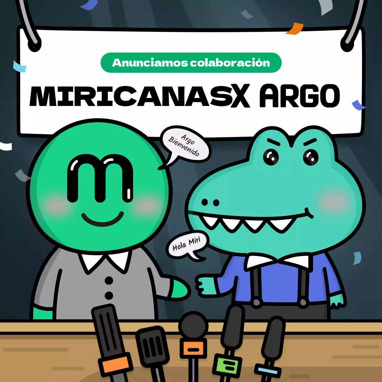 Promueva las colaboraciones con simpáticas ilustraciones