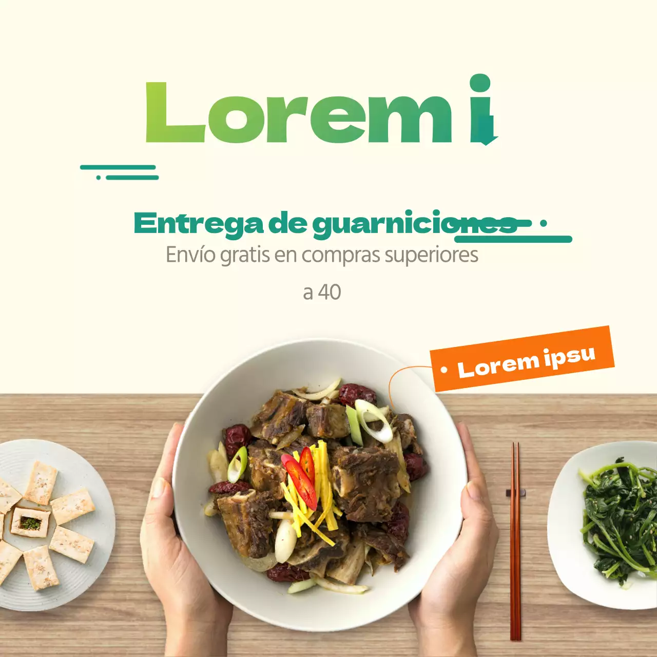 Verde Sano Limpio Bajo en Sodio Guarniciones EntregaEventos