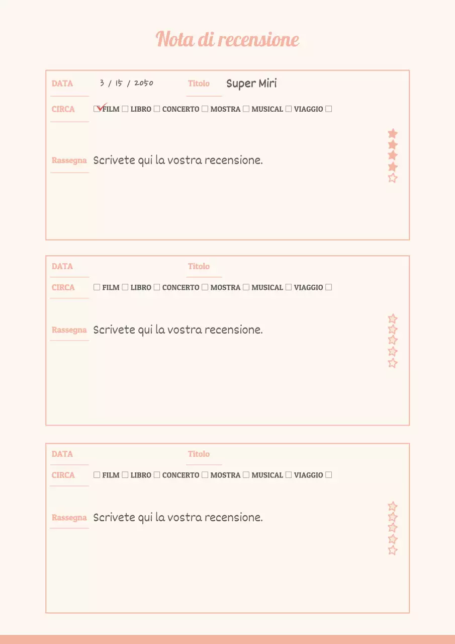 Documentazione del diario di apprendimento pastello