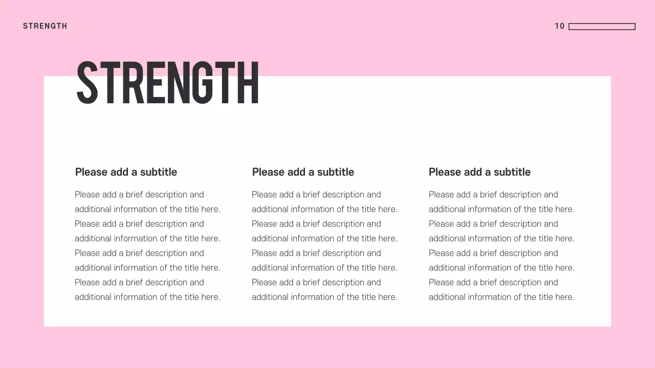 Pink Minimal Guide Presentation