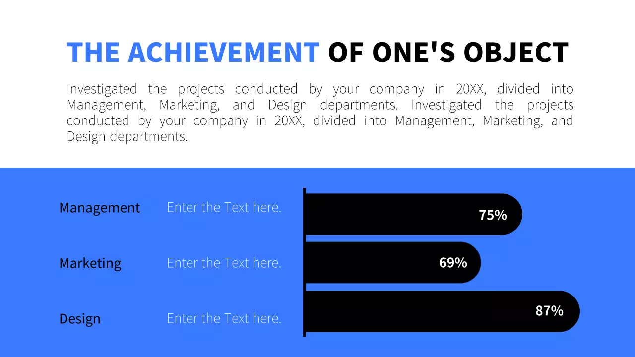 Blue Modern Business Report Presentation